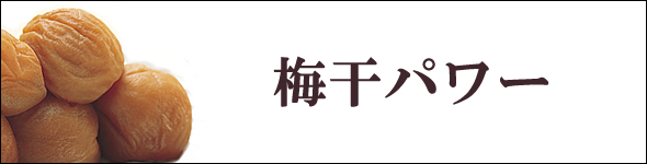 梅干が持つ知られざるパワー